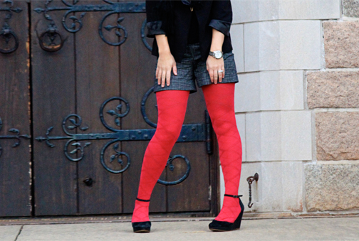 Fashion Stylist_pink tights