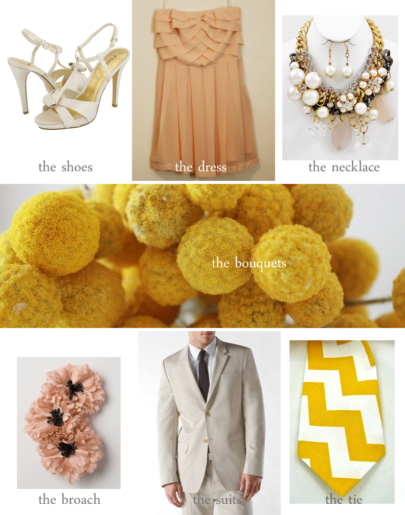 Bridal Party Wardrobe Styling