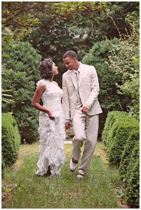 GARDEN INSPIRED ENGAGEMENT SESSION | AYESHA + STEPHEN