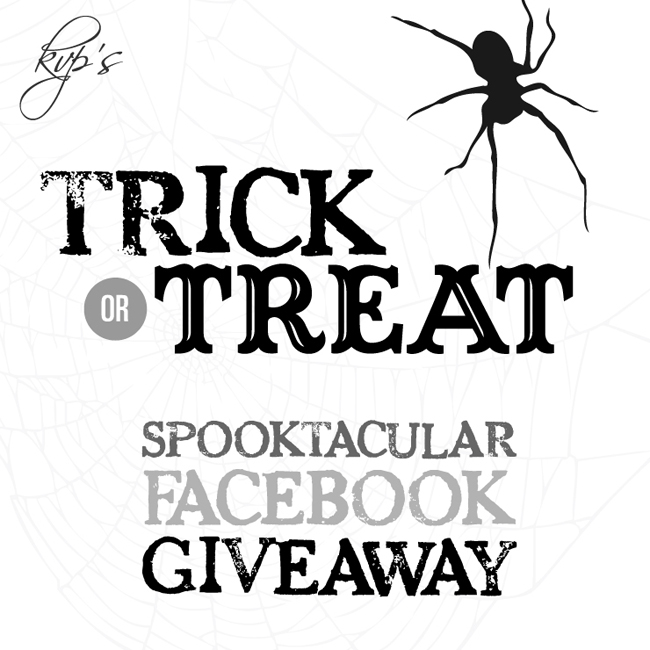 TRICK OR TREAT! GIVEAWAY TIME!