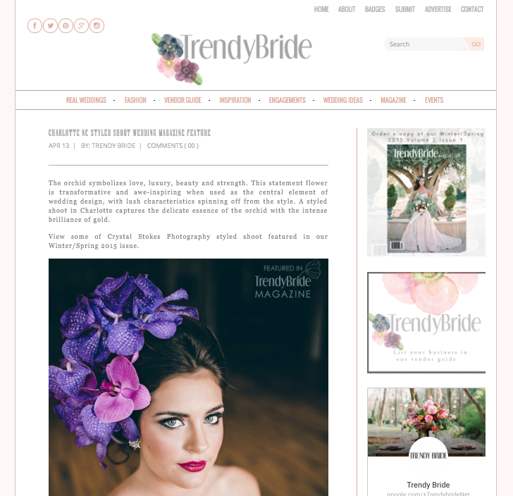 Trendy Bride Magazine