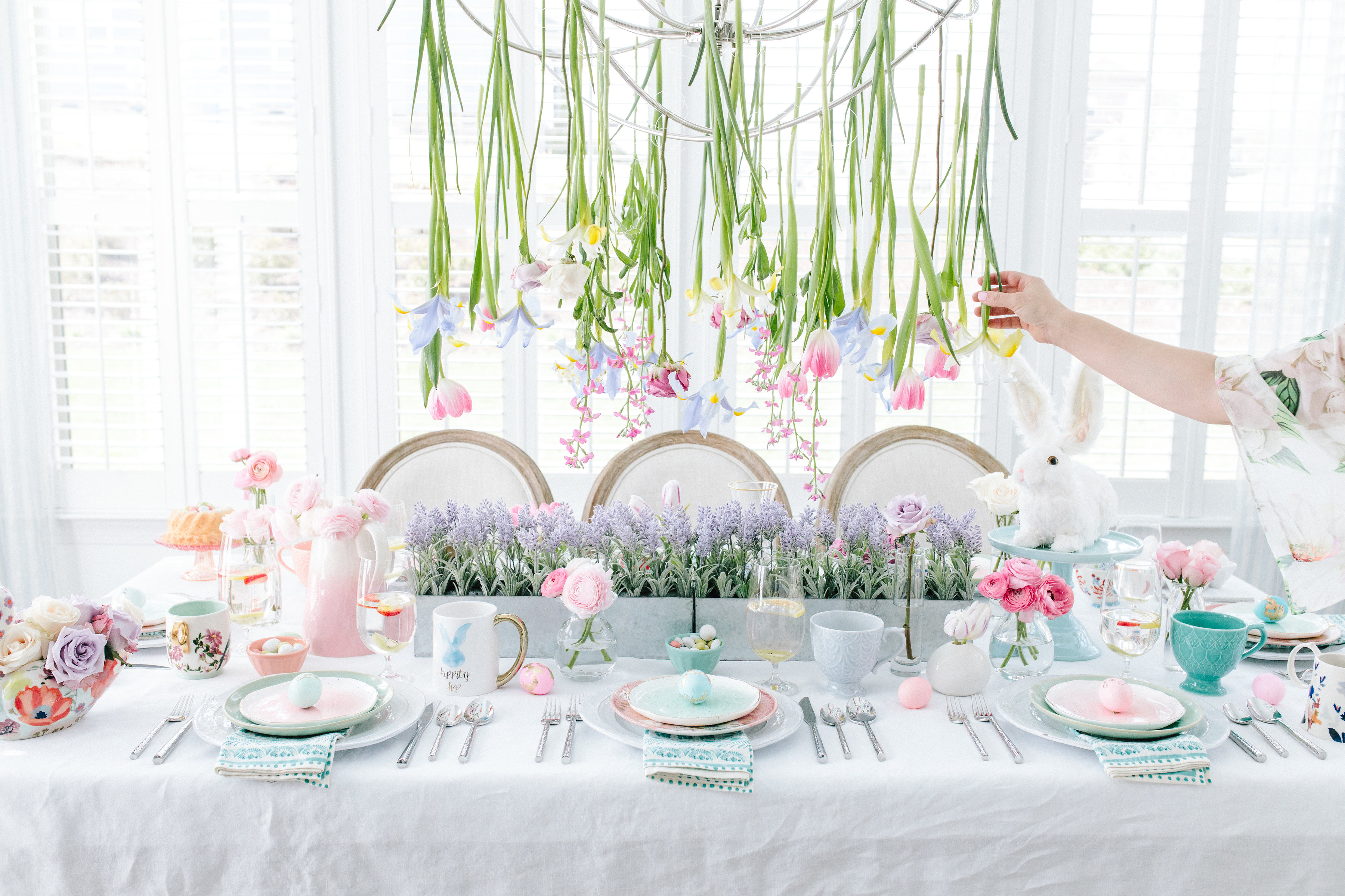 How to create the perfect easter brunch tablescape 
