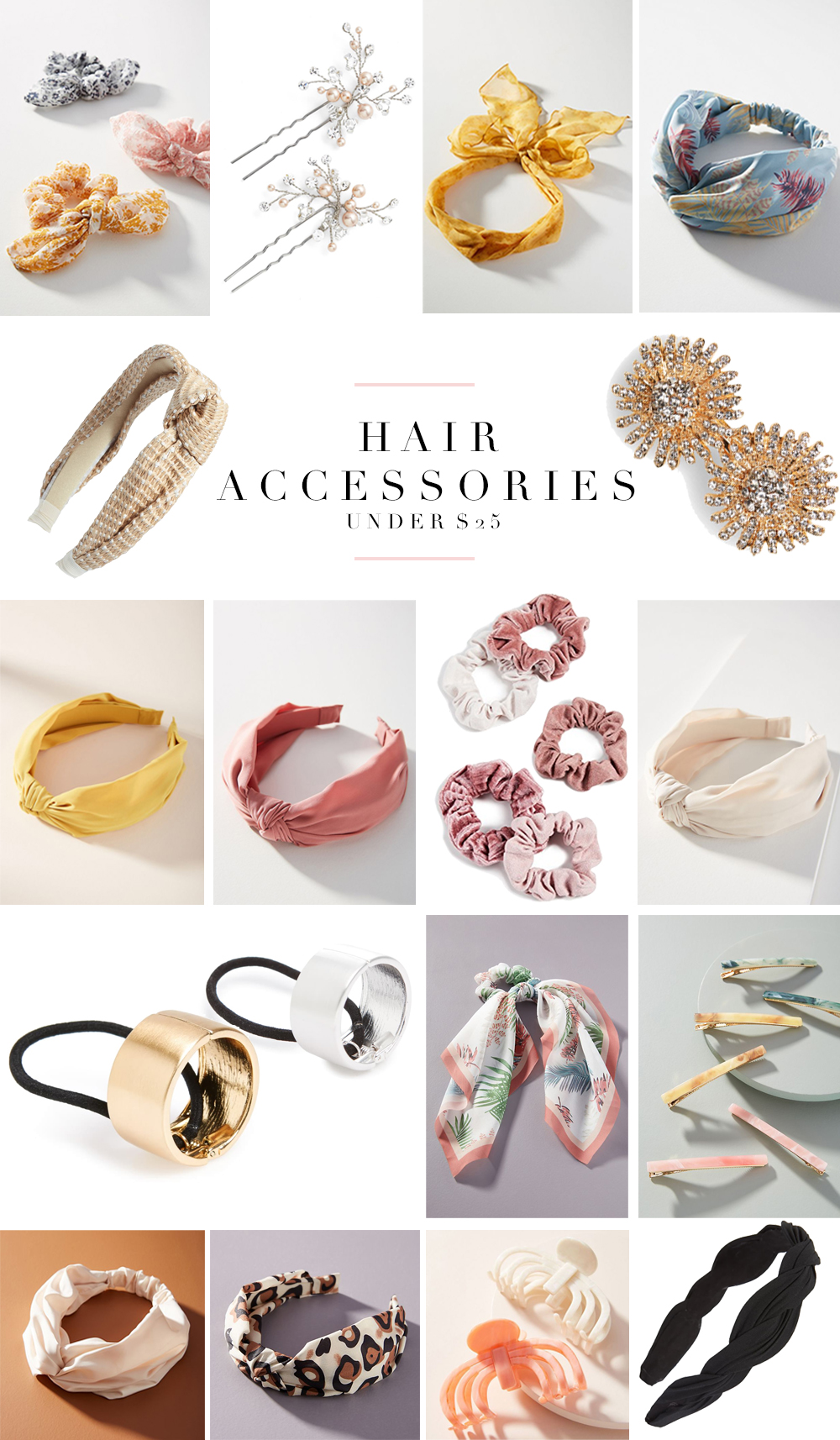 Hair Accessories Under $25