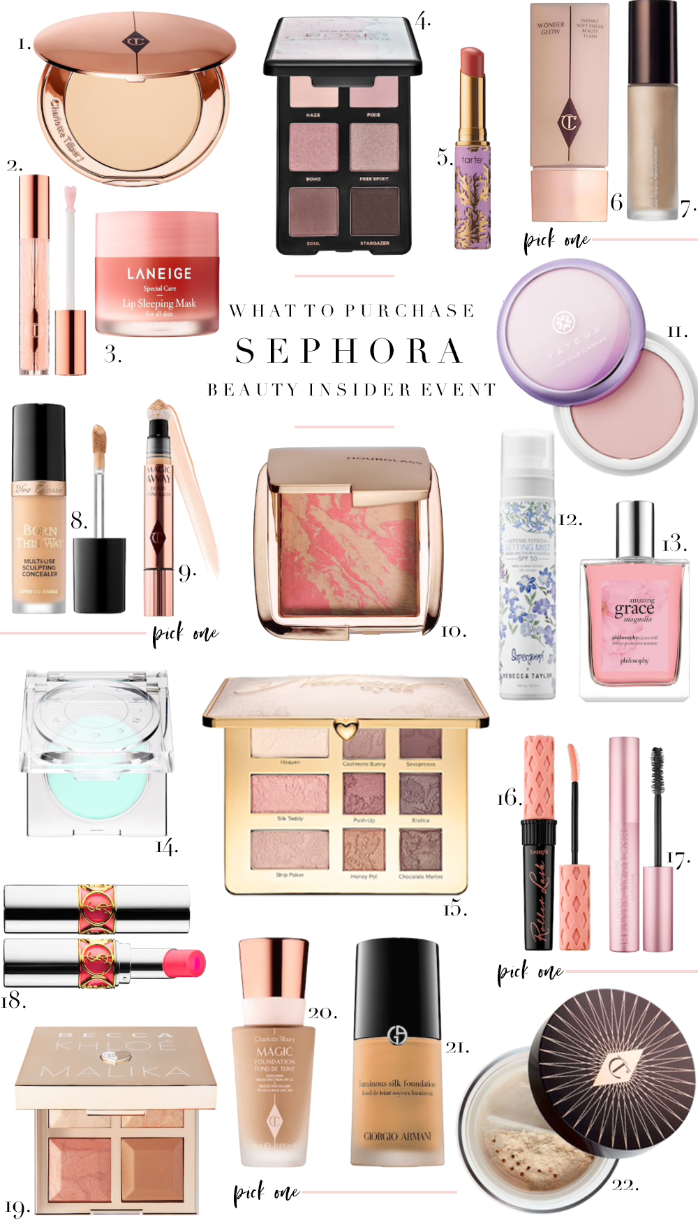 Sephora Beauty Insider Spring Bonus Event
