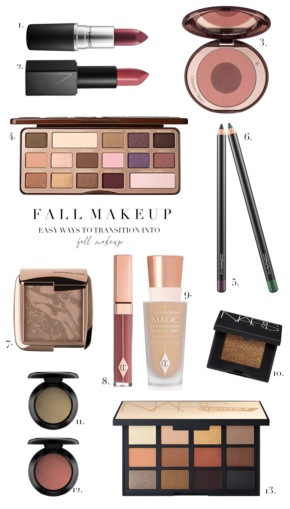 Easy Ways To Transition Into Fall Makeup